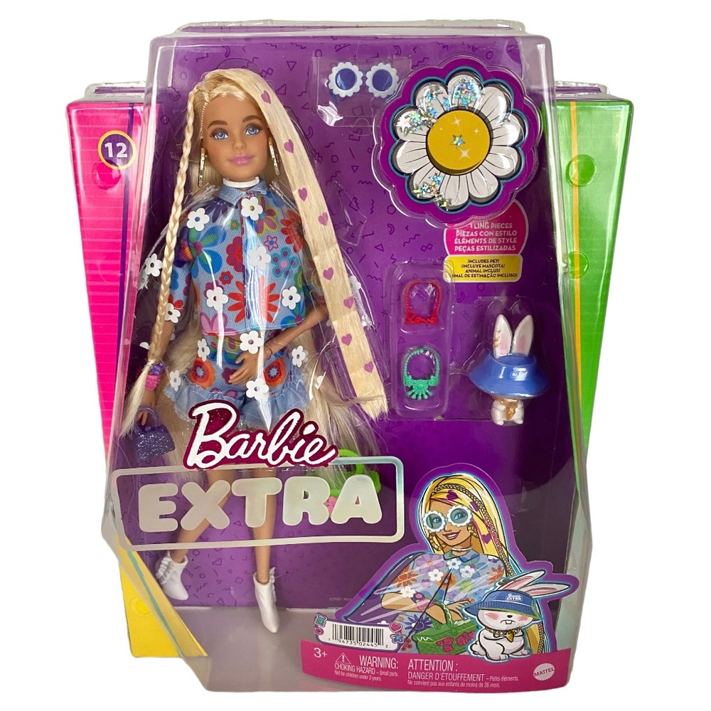 Barbie Doll Extra Pet Bunny